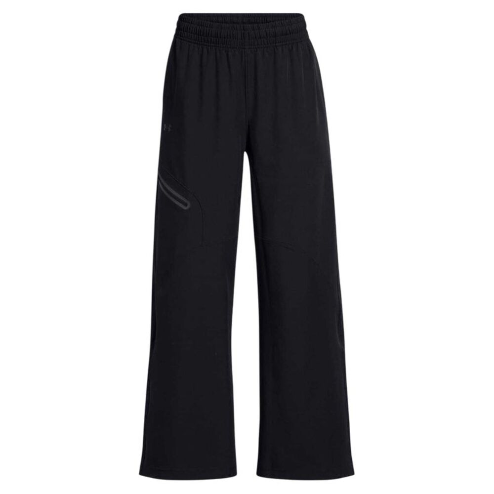 Under Armour Womens/Ladies Unstoppable Woven Zip Pocket Relaxed Fit Joggers / Bl
